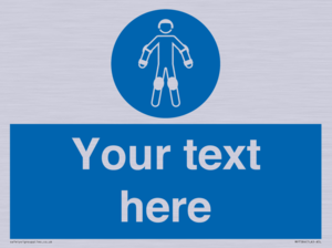 Custom protective roller sport equipment must be worn